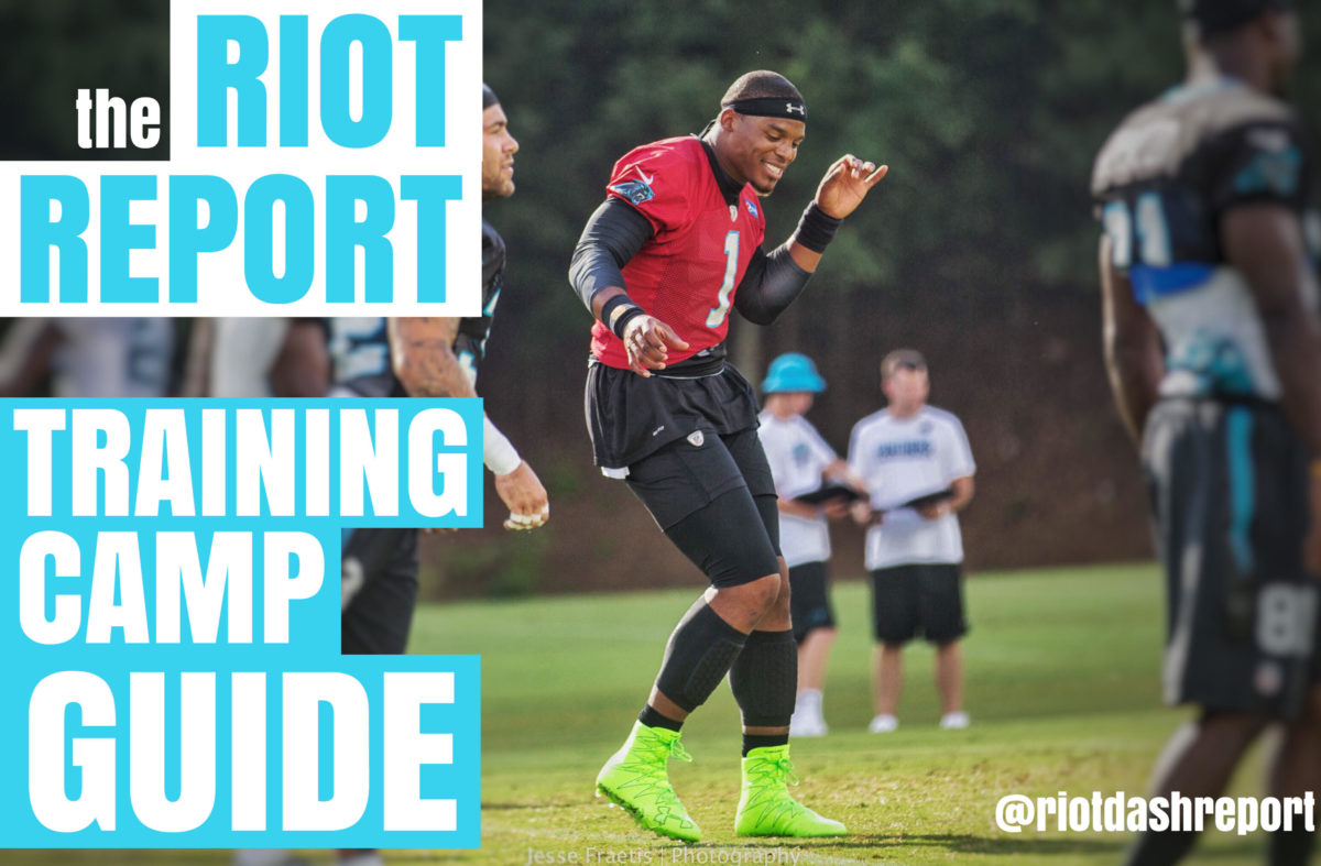 Panthers report to training camp at Wofford College