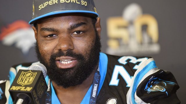 Panthers release Michael Oher