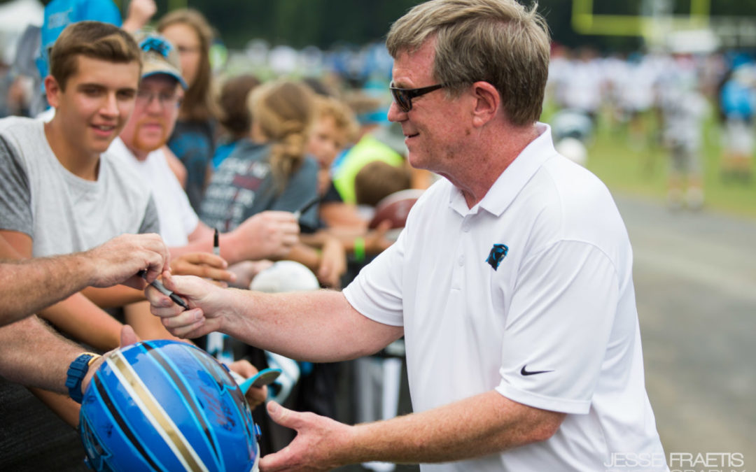 Marty Hurney is the General Manager of the Carolina Panthers