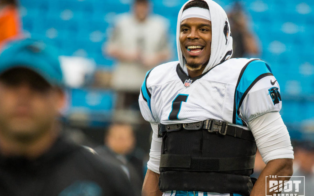 Cam Newton Describes His Offensive Weapons: Scary.