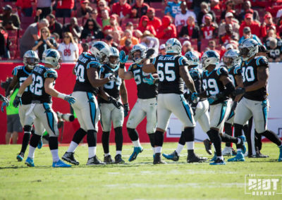 Panthers Huddle