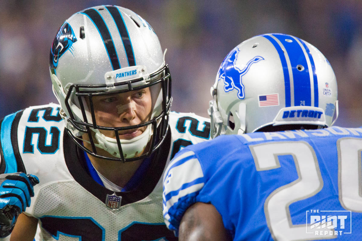 Cam Newton's 3 TD passes help Panthers beat Lions 27-24