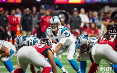 Cam Newton Takes “Cheap Shot” From Falcons Safety