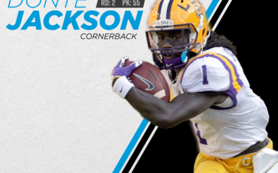 The Panthers Have Drafted CB Donte Jackson