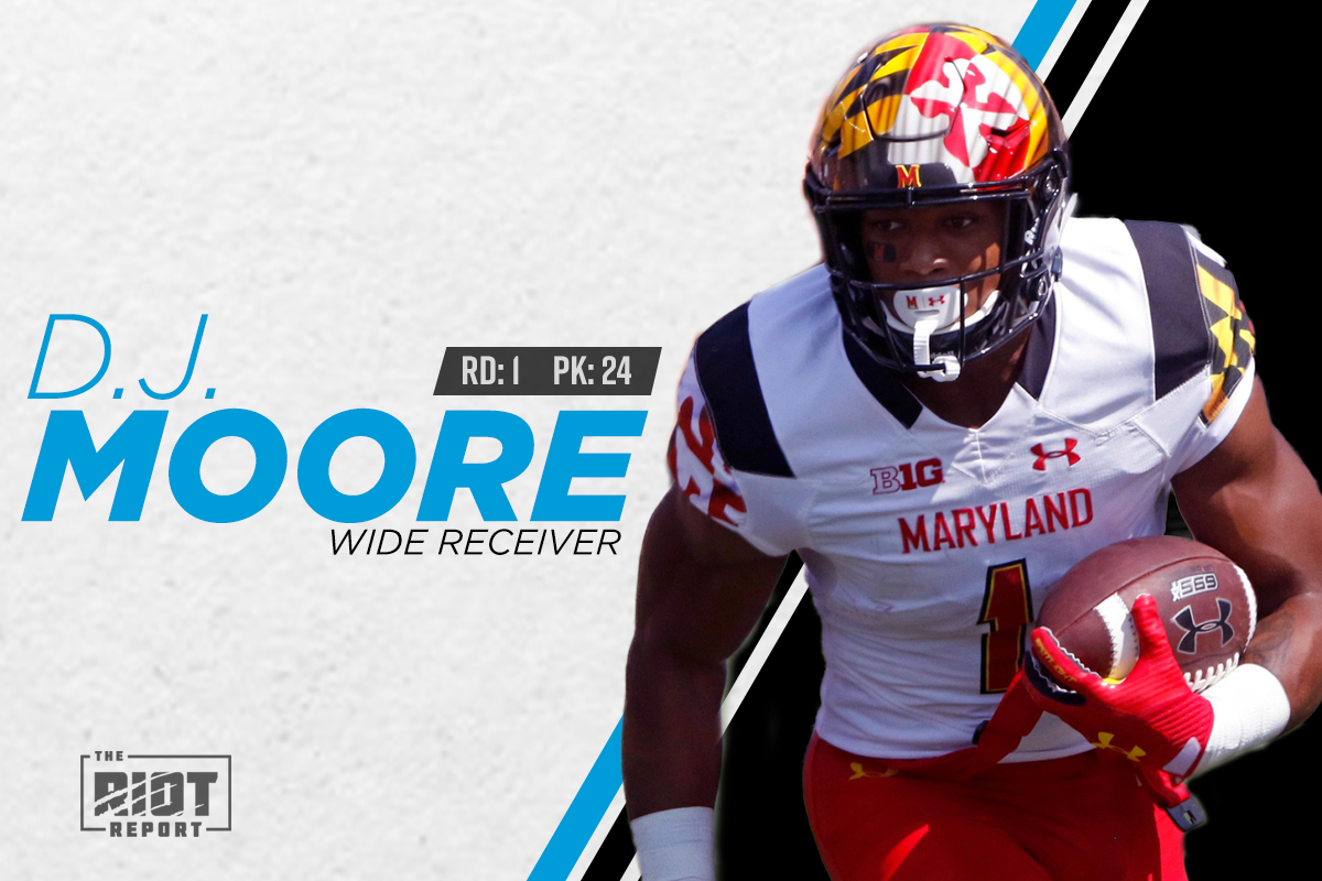 Why The Panthers Drafted DJ Moore The Riot Report