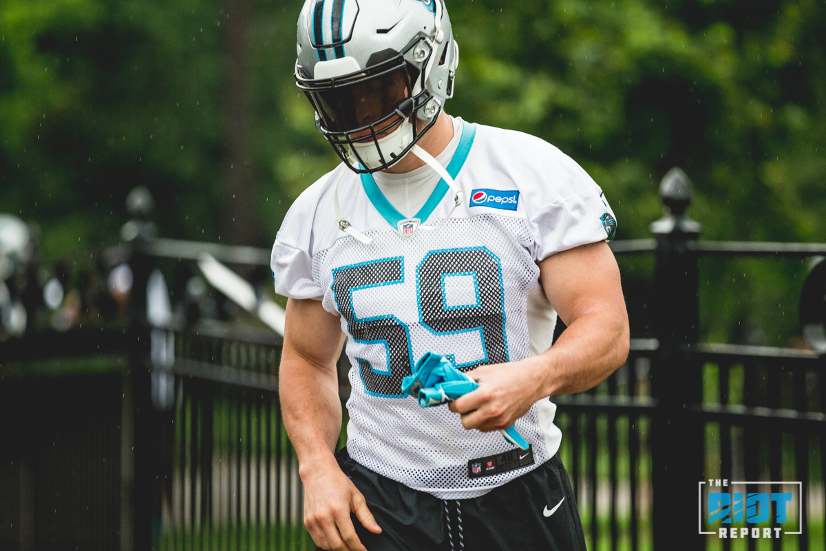 Luke Kuechly the tackling machine has soft spot for the doughnut