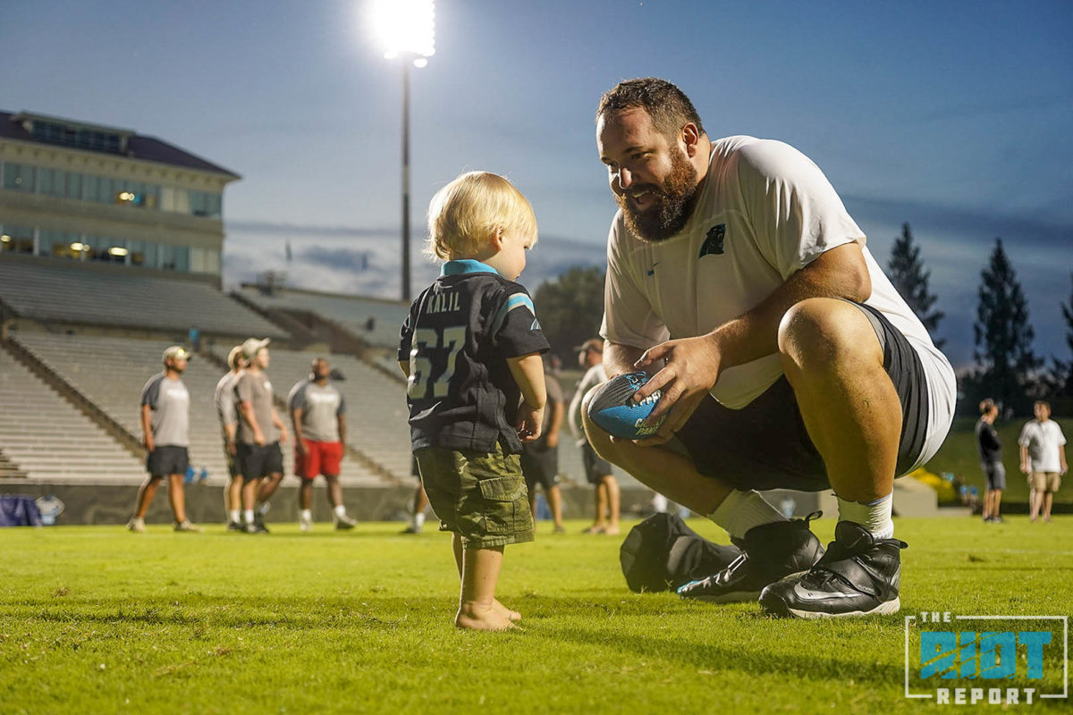 Ryan Kalil Paying It Forward By Teaching Younger Players