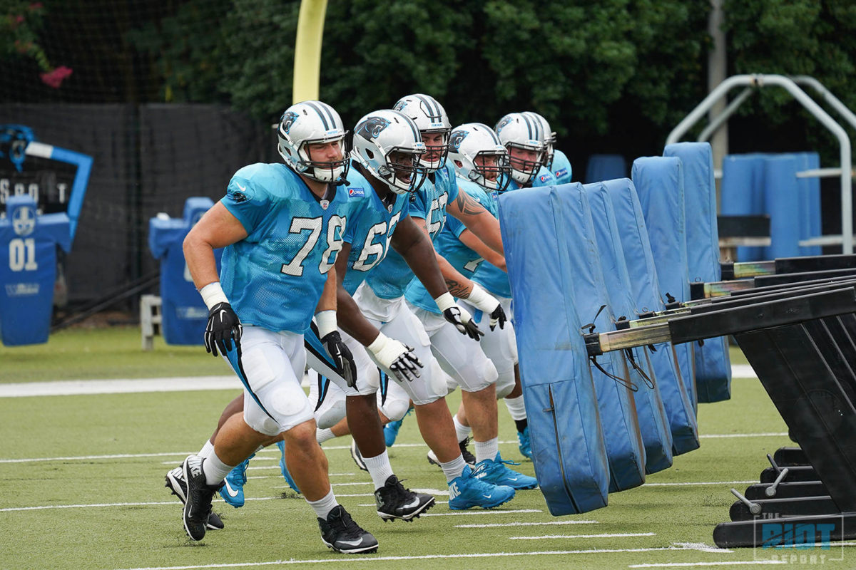 Panthers Searching For Continuity On The Offensive Line