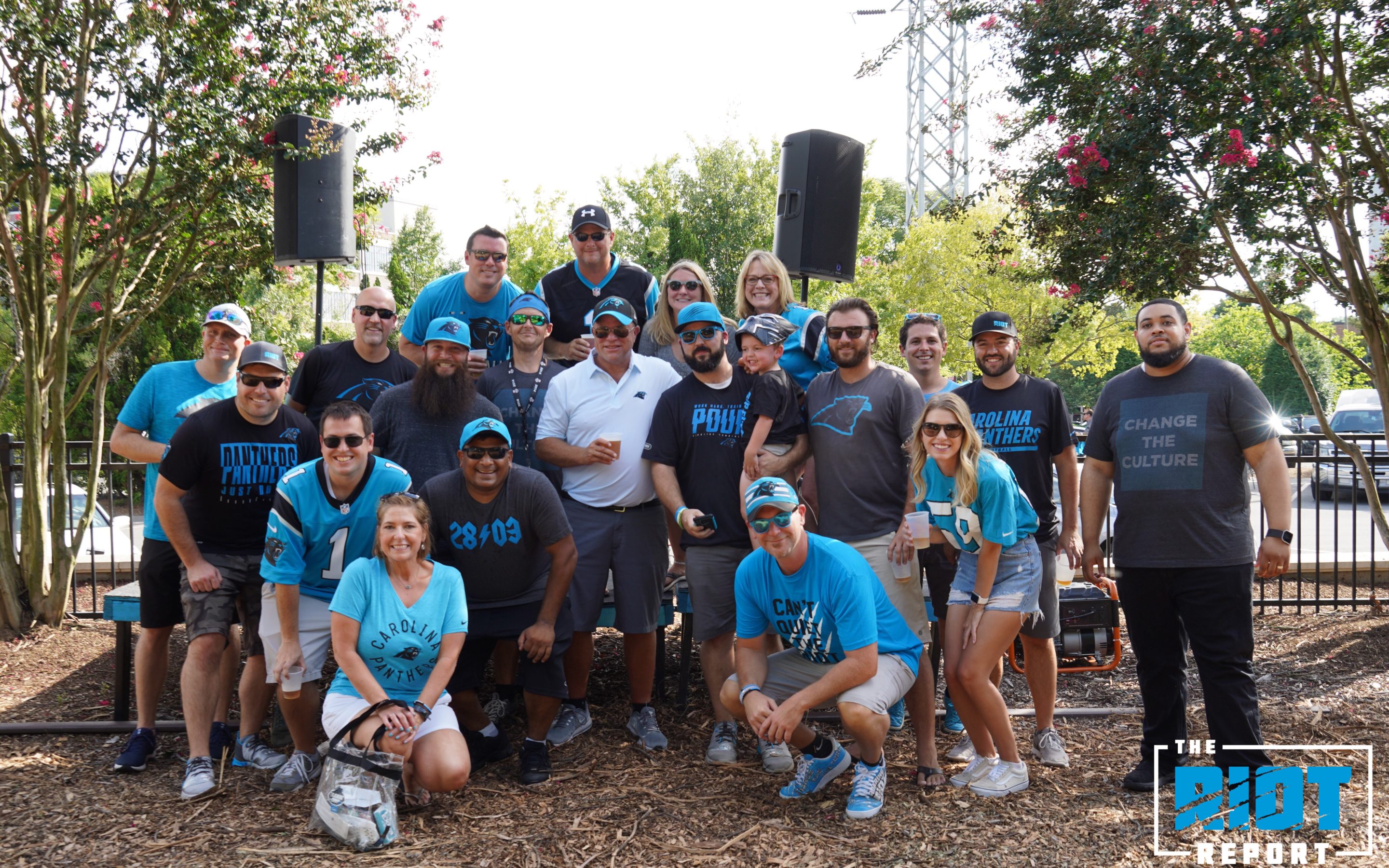 David Tepper Tailgates With The Roaring Riot