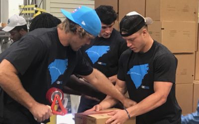 Entire Panthers Roster Comes Together For Hurricane Relief