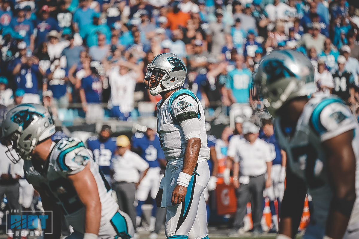 Another game, Another Gif: The Cam Newton Block Heard Round The NFL