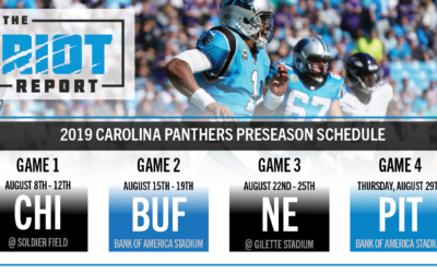 Panthers Release Preseason Schedule