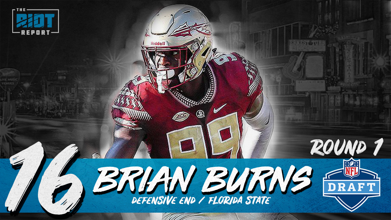 Panthers Drafting Brian Burns Seemed Meant To Be