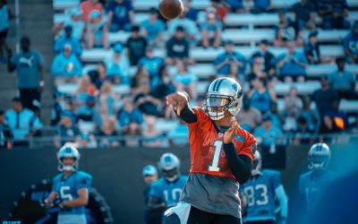 Cam Newton Throws With “No Limitations” At Panthers Training Camp