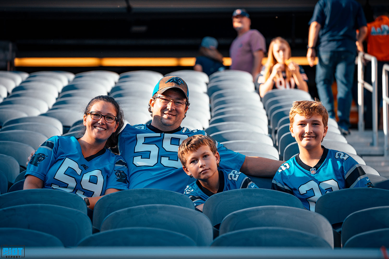 Panthers got permission to exceed stadium capacity limit