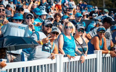 Panthers Partner With Roaring Riot For VIP Training Camp Experience