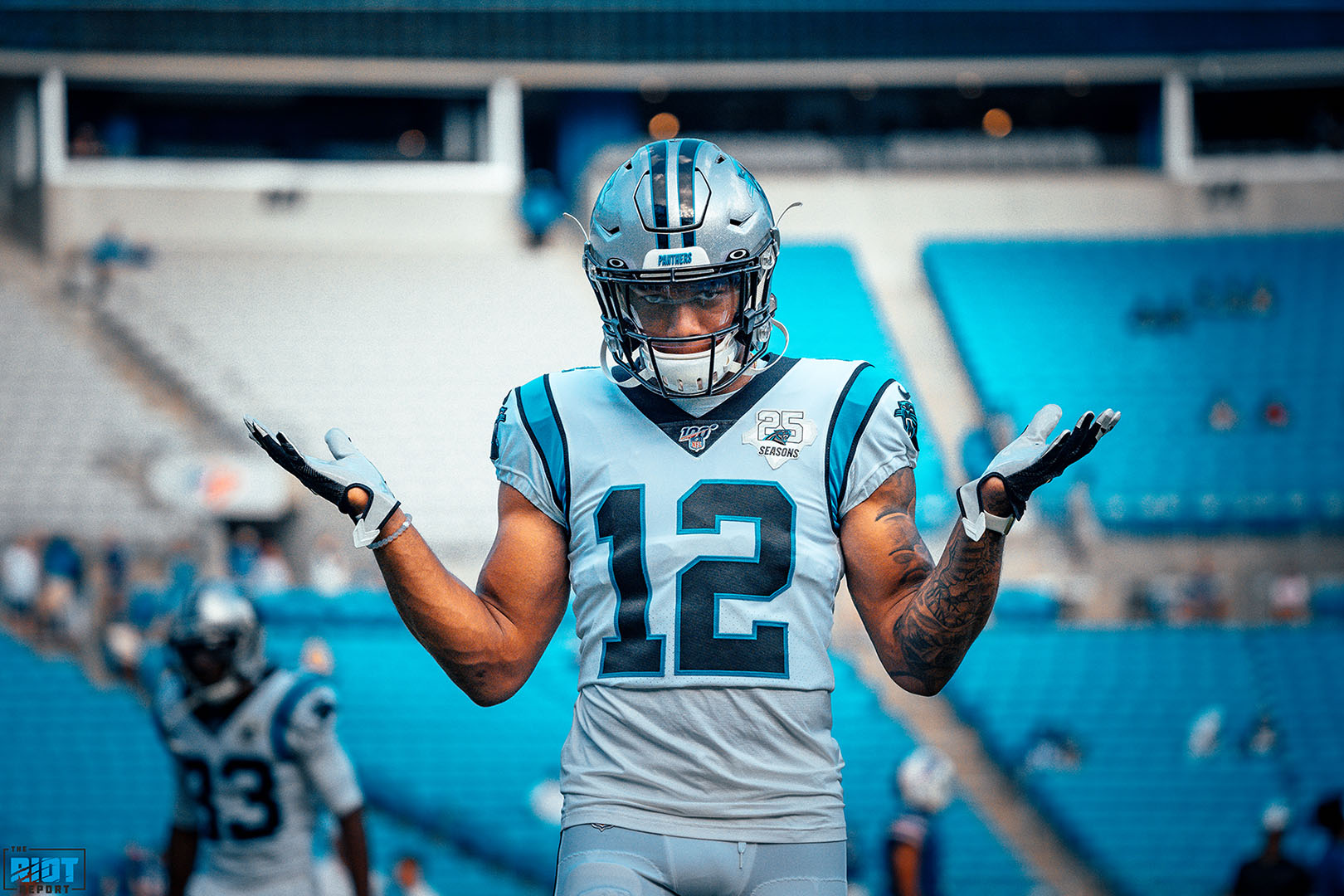 dj moore panthers jersey