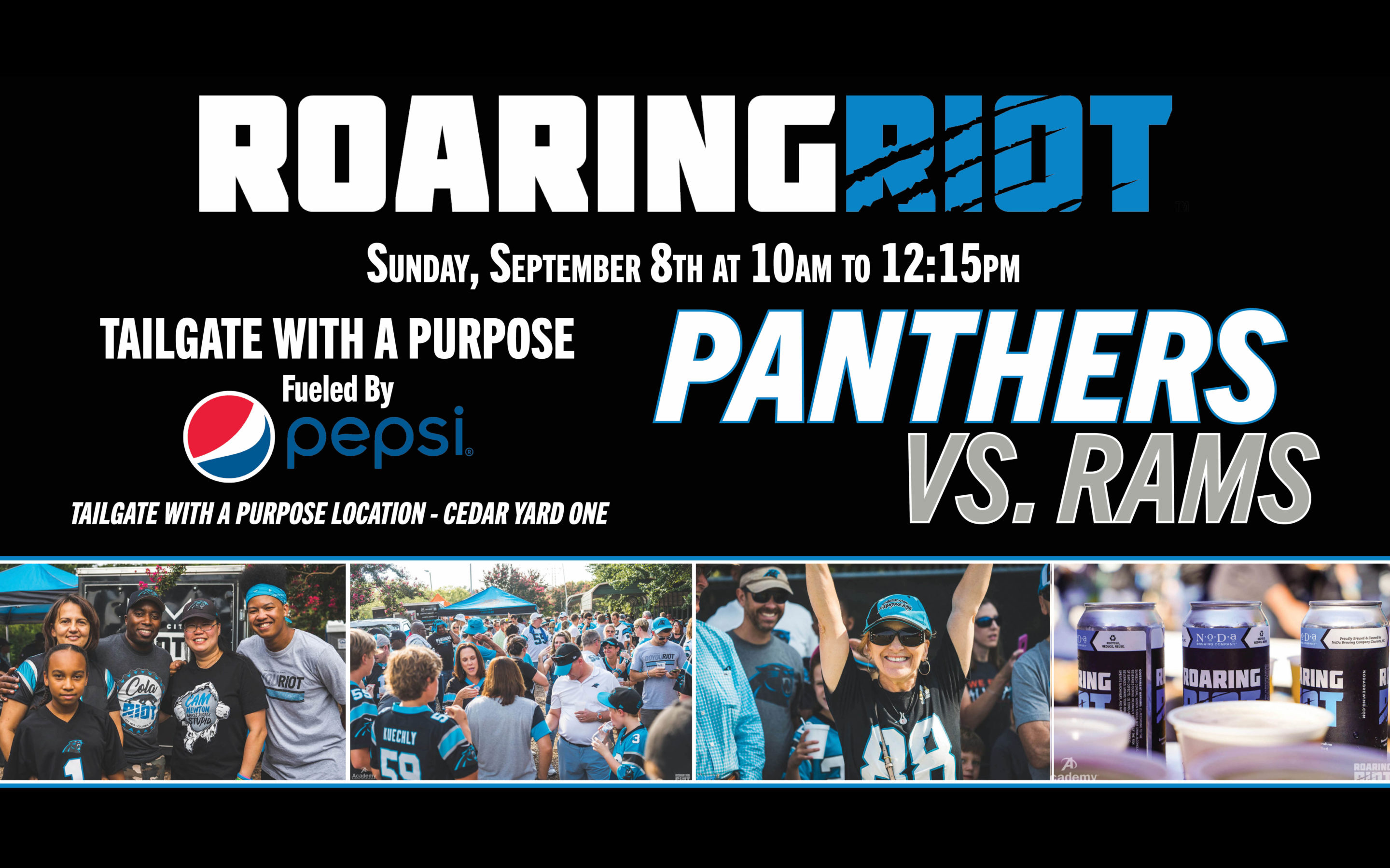 Pepsi Partners With The Roaring Riot To Fuel Tailgate With A Purpose