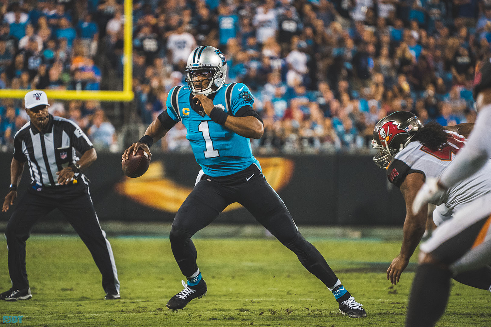 Panthers' Cam Newton doesn't throw deep in loss to LA Rams