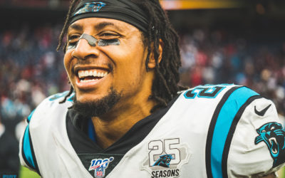 “No Words” To Describe Eric Reid’s Emotional Day In Houston