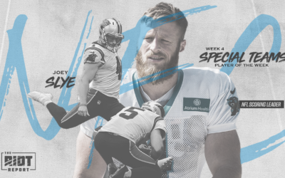 Joey Slye Is NFC Special Teams Player Of The Week