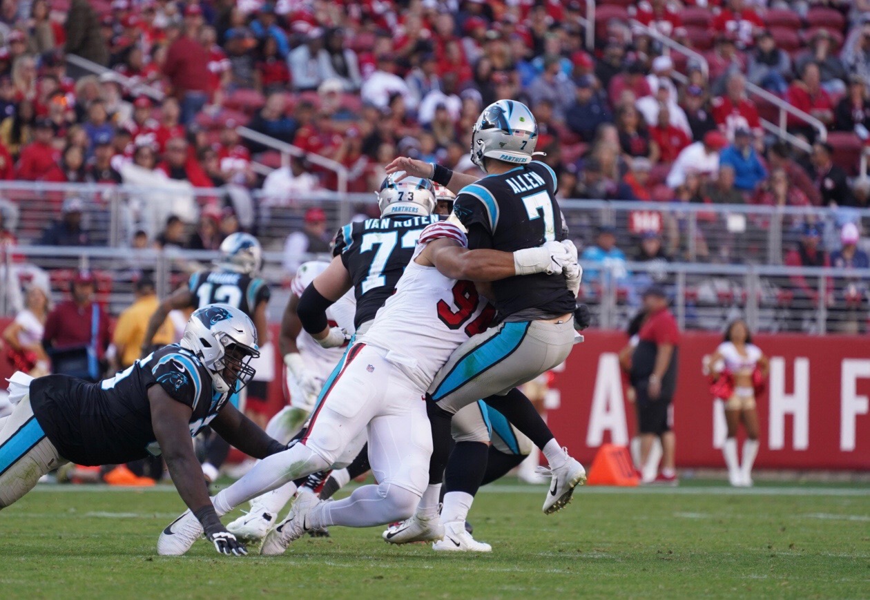 Five Plays That Mattered As The Panthers Get Creamed In San Francisco