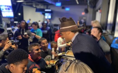 Cam Newton Feeds Over 1,200 Underprivileged Kids Thanksgiving Dinner