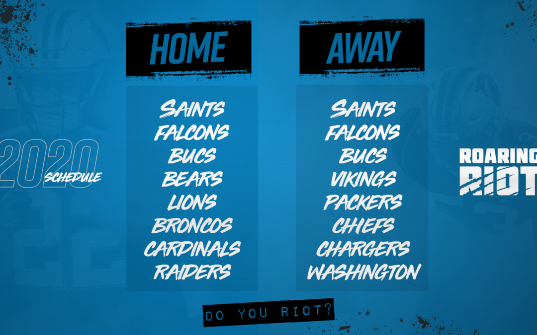 panthers home schedule