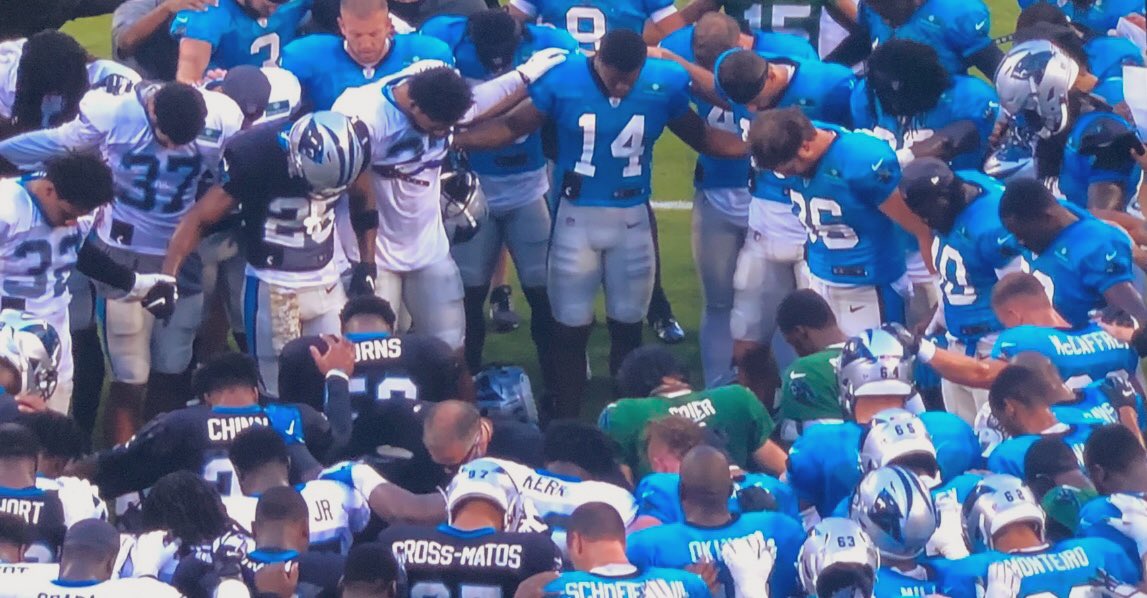 Panthers Players Planning More Meaningful Protest For Jacob Blake Shooting