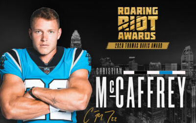 Christian McCaffrey Awarded Thomas Davis Panther of the Year Award