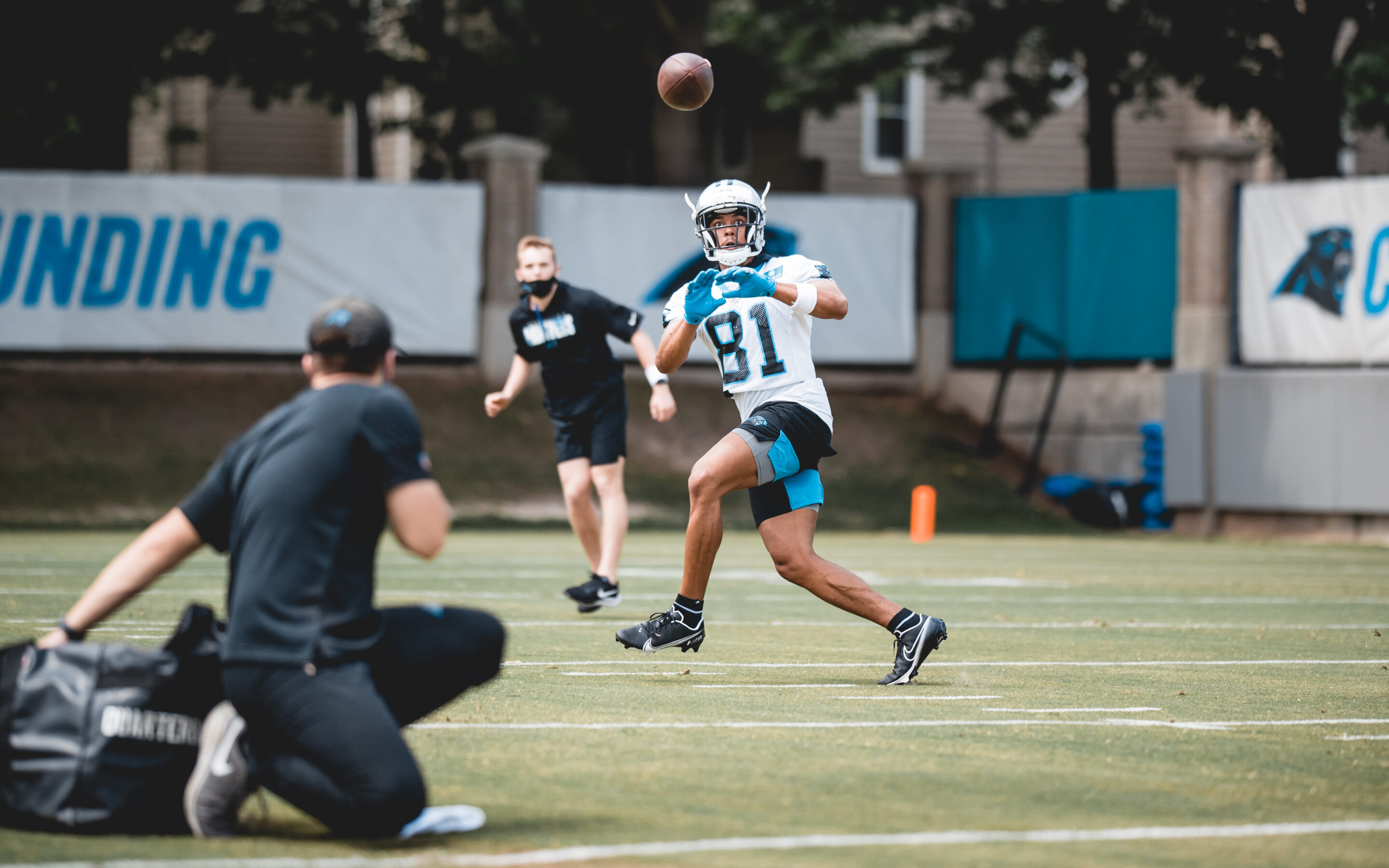 How Panthers WR Micah Simon Ran His Way From A 9-to-5 To An NFL Roster