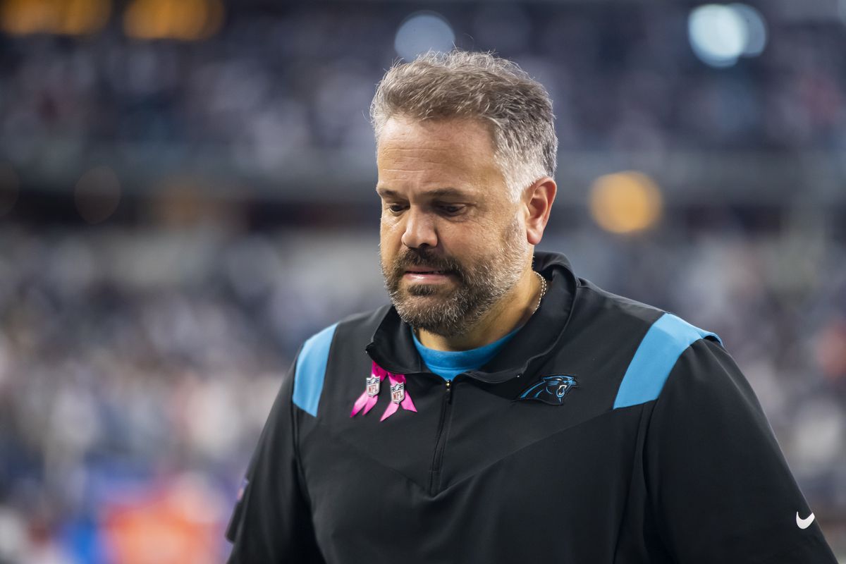 Matt Rhule not in danger of losing his Panthers job yet