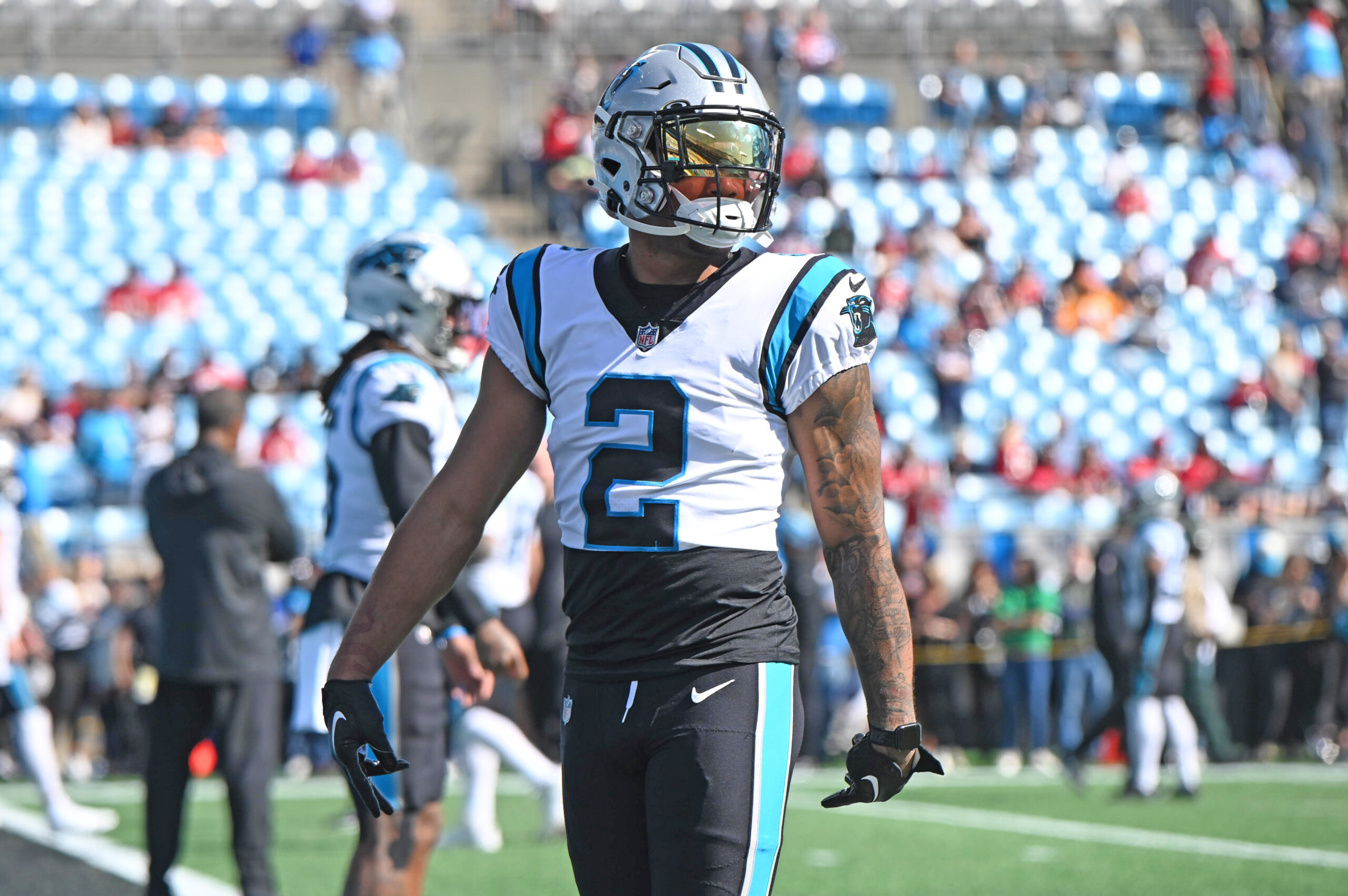 Panthers' Eddy Piñeiro wins award, DJ Moore injury update