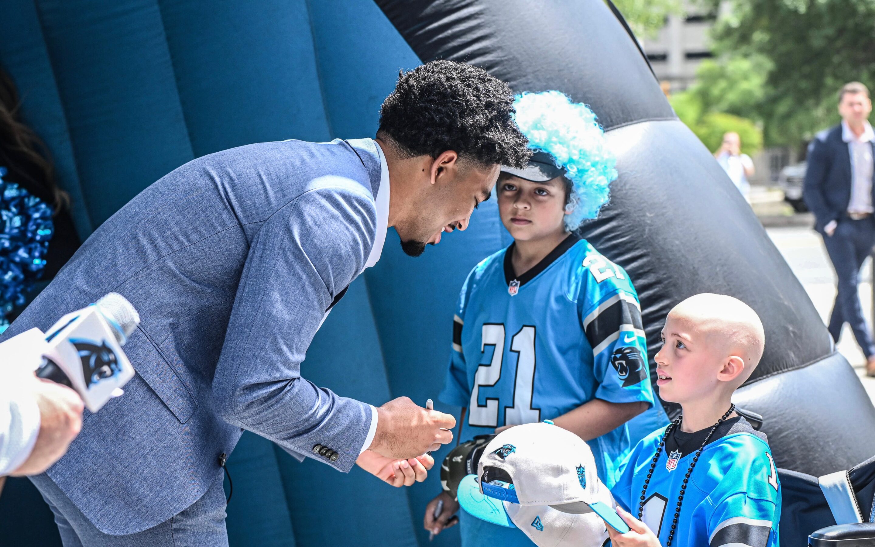 Carolina Panthers prepare for 2023 Fan Fest