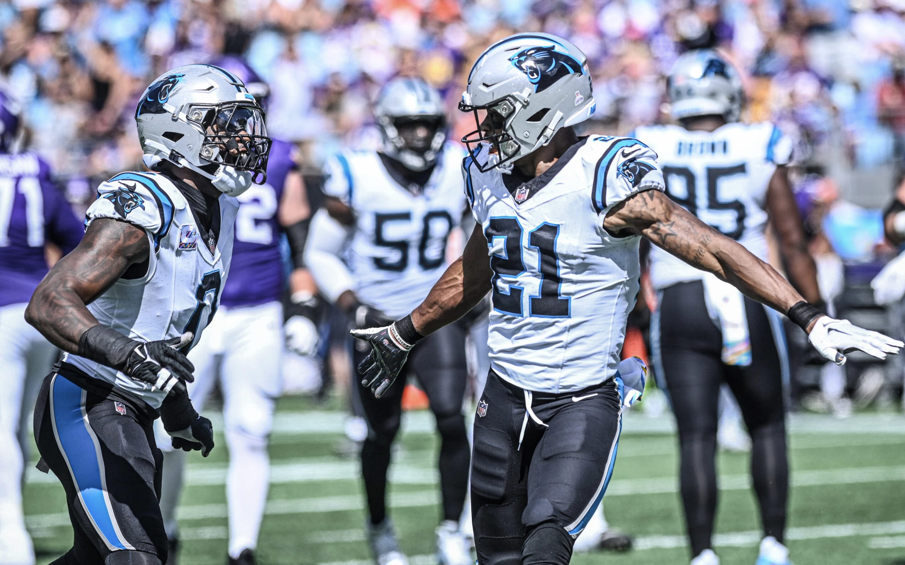 Panthers vs Vikings Week 4 Photo Gallery